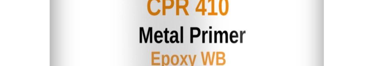 CPR 410 – Metal Primer – Epoxy WB - Base