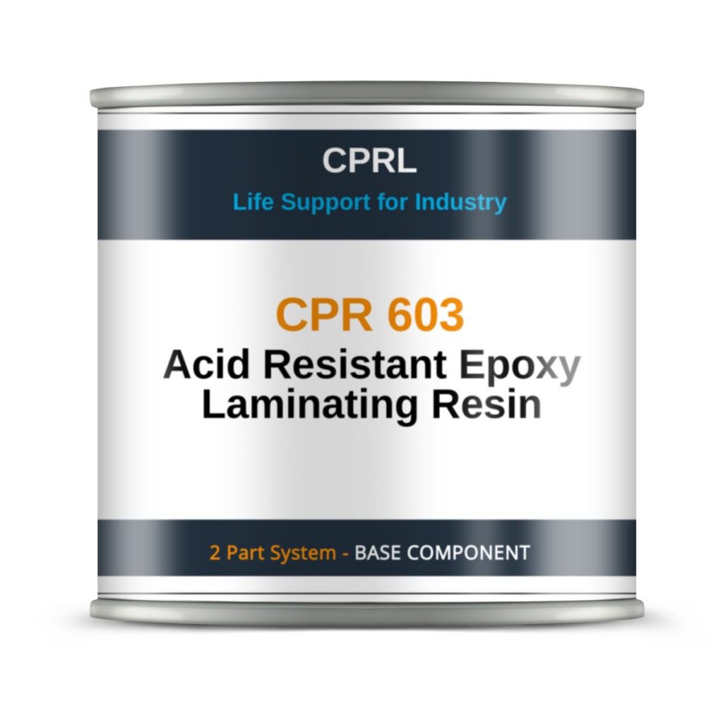 Acid Resistant Laminating Resin Solvent Free CPR 603 CPRL