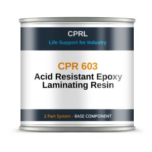 CPR 603 - Acid Resistant Epoxy Laminating Resin - Base