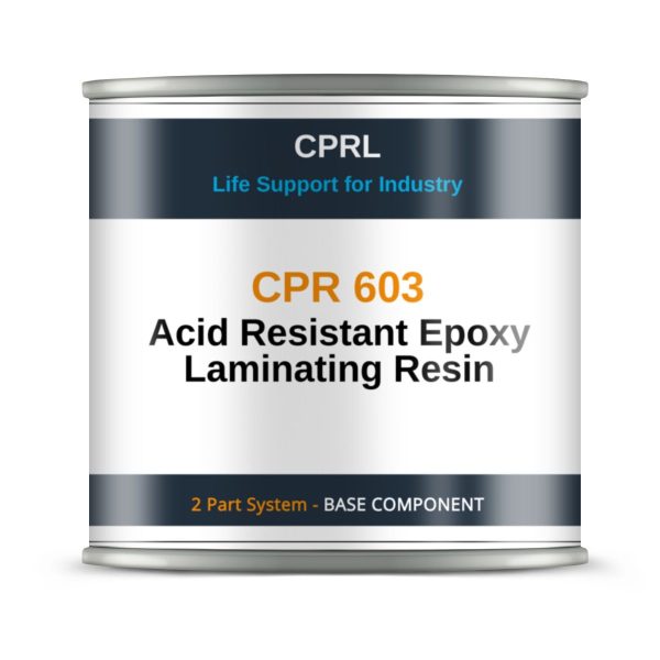 CPR 603 - Acid Resistant Epoxy Laminating Resin - Base