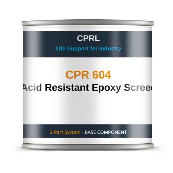 CPR 604 – Acid Resistant Epoxy Screed - Base