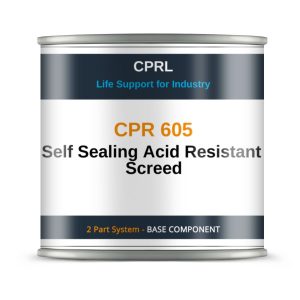 CPR 605 – Self Sealing Acid Resistant Screed - Base