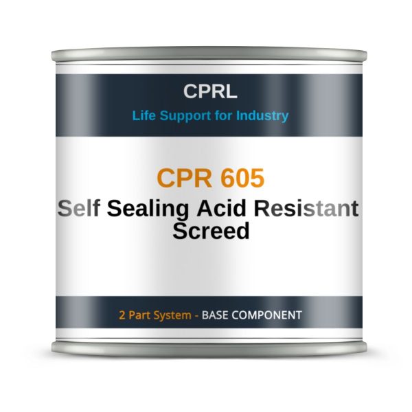 CPR 605 – Self Sealing Acid Resistant Screed - Base