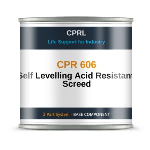 CPR 606 – Self Levelling Acid Resistant Screed - Base