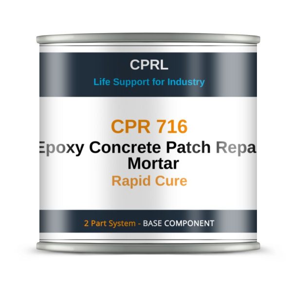 CPR 716 – Epoxy Concrete Patch Repair Mortar- Rapid Cure - Base