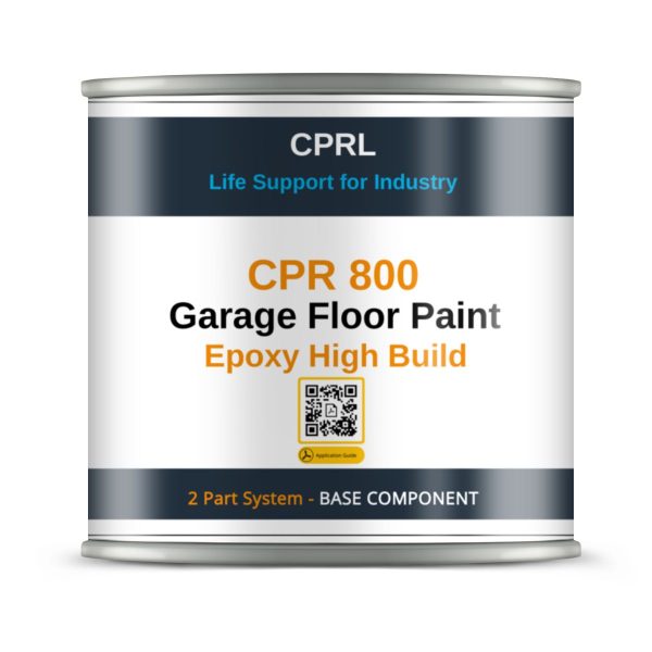 CPR 800 Garage Floor Paint Epoxy High Build - Base component (1)